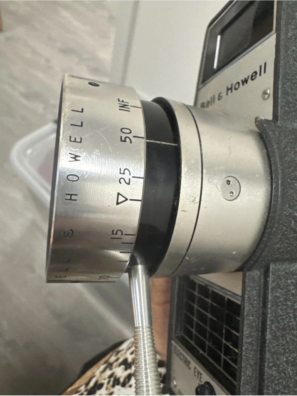Vintage Bell & Howell 8mm Movie Camera with Dual Electric Eye & Case